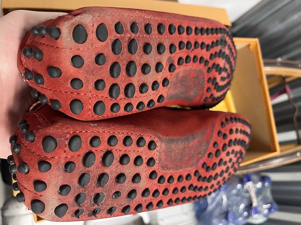 Scarpe da uomo: 2 Tod's Mokassins "Gommino", orange & rot – Usato da Zürich venduto da joe_zh8048 3