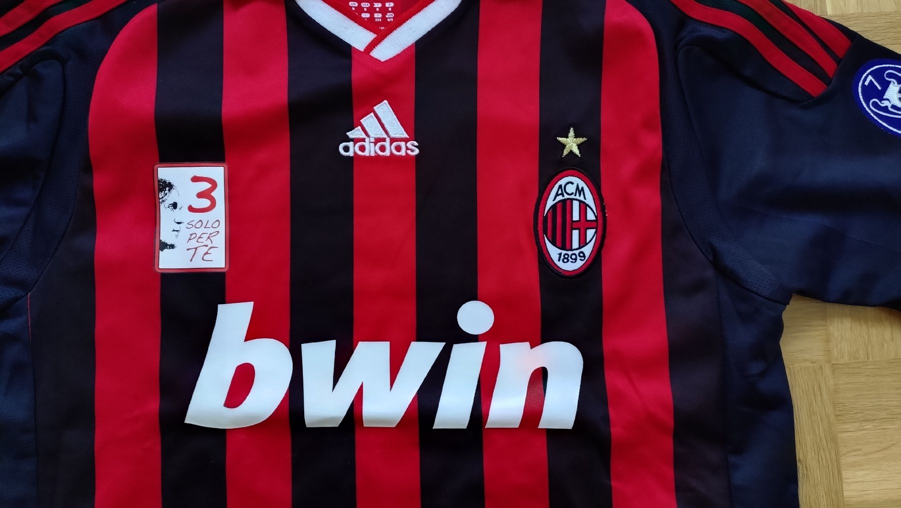 Adidas Canottiere & Pantaloni: Maillot Milan Maldini 2008 – Nuovo (secondo la descrizione) da Fribourg venduto da Gil_tg85 1