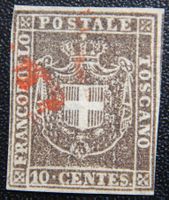 Toskana Altitalien Kat. 19b gest. 1860 Kat. 90 Euro