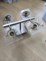 Deckenleuchte IKEA Fuga 4x GU10 Glas Metall gebraucht