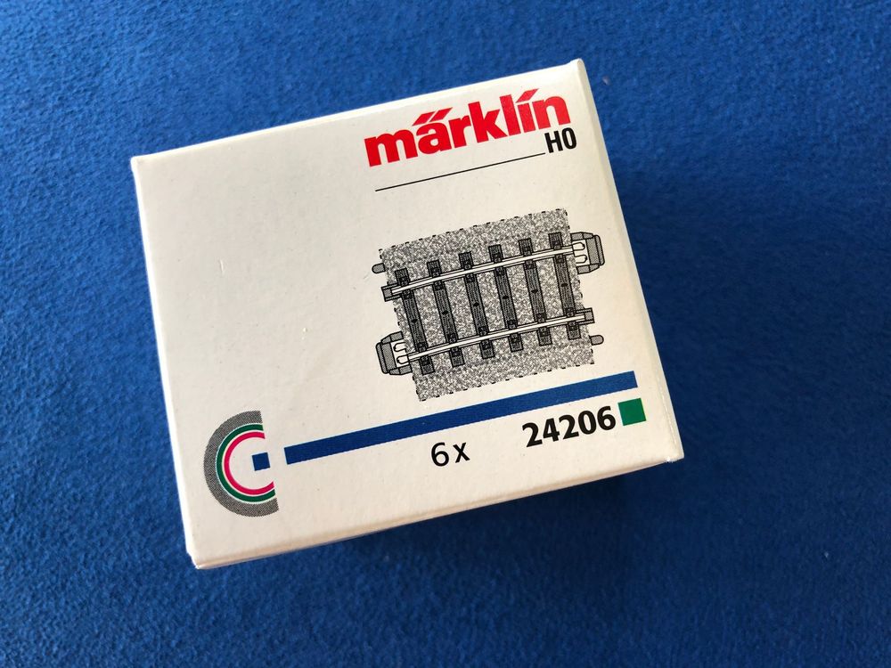 Märklin H0 24224 Gebogenes C-Gleis 437,5 MM,24,3 GR. 1 Gleis | Nagodis Webshop