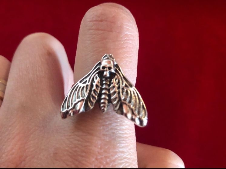 Anelli: Ring Motte ( one Size) – Nuovo e nell'imballaggio originale da Gams venduto da Mariawicca