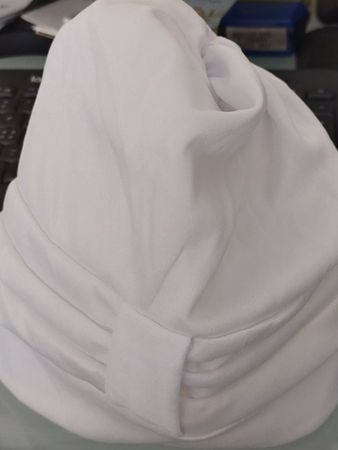 Badekappe in Weiss Neu