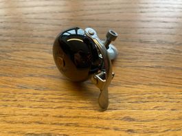 Crane Bell Suzu Fahrradklingel Rauchquarz-Glanz (schwarz)