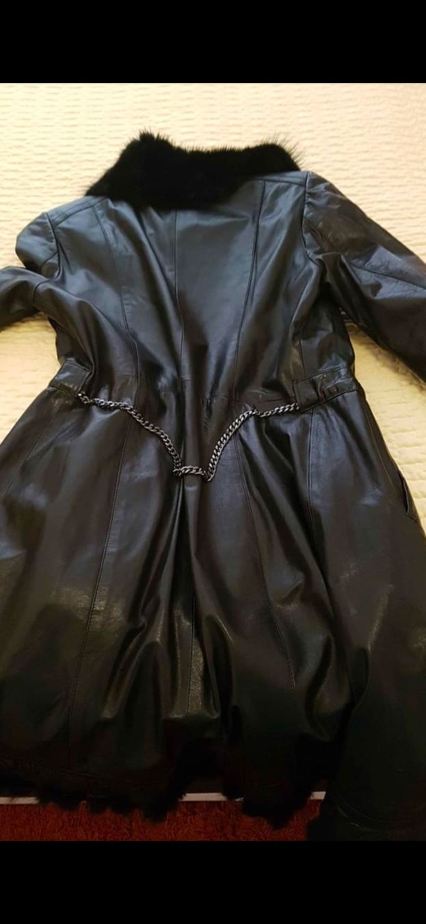 Cappotti: Pelz Leder Mantel Gr/M – Usato da Basel venduto da Ivana_4 5
