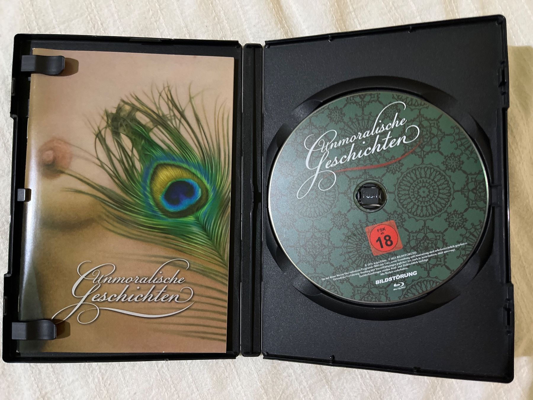 Tous les DVDs: Unmoralische Geschichten – D'occasion à Basel par patku79 1