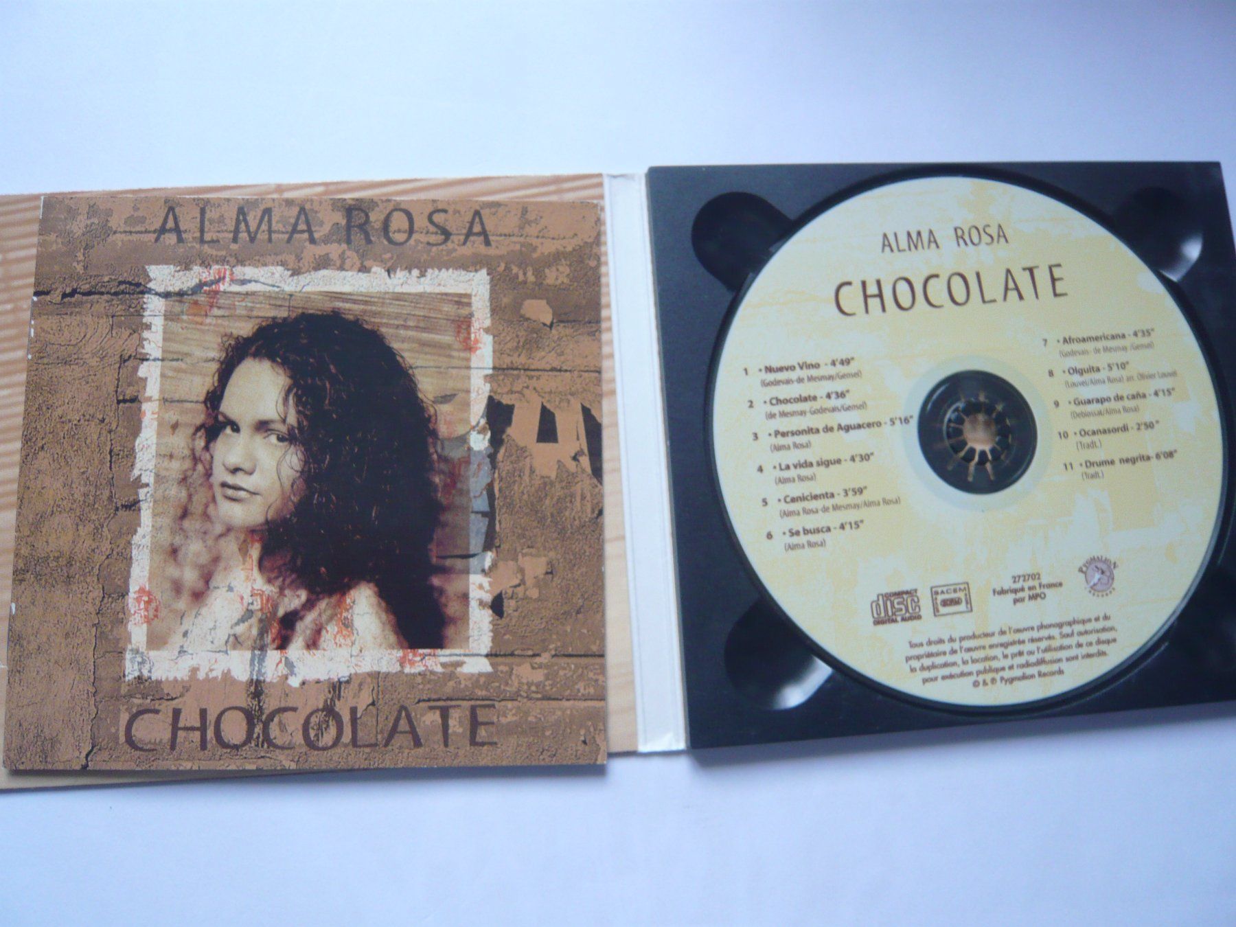 CDs: ALMA ROSA CHOCOLATE – Gebraucht aus Winterthur von Cajun 1