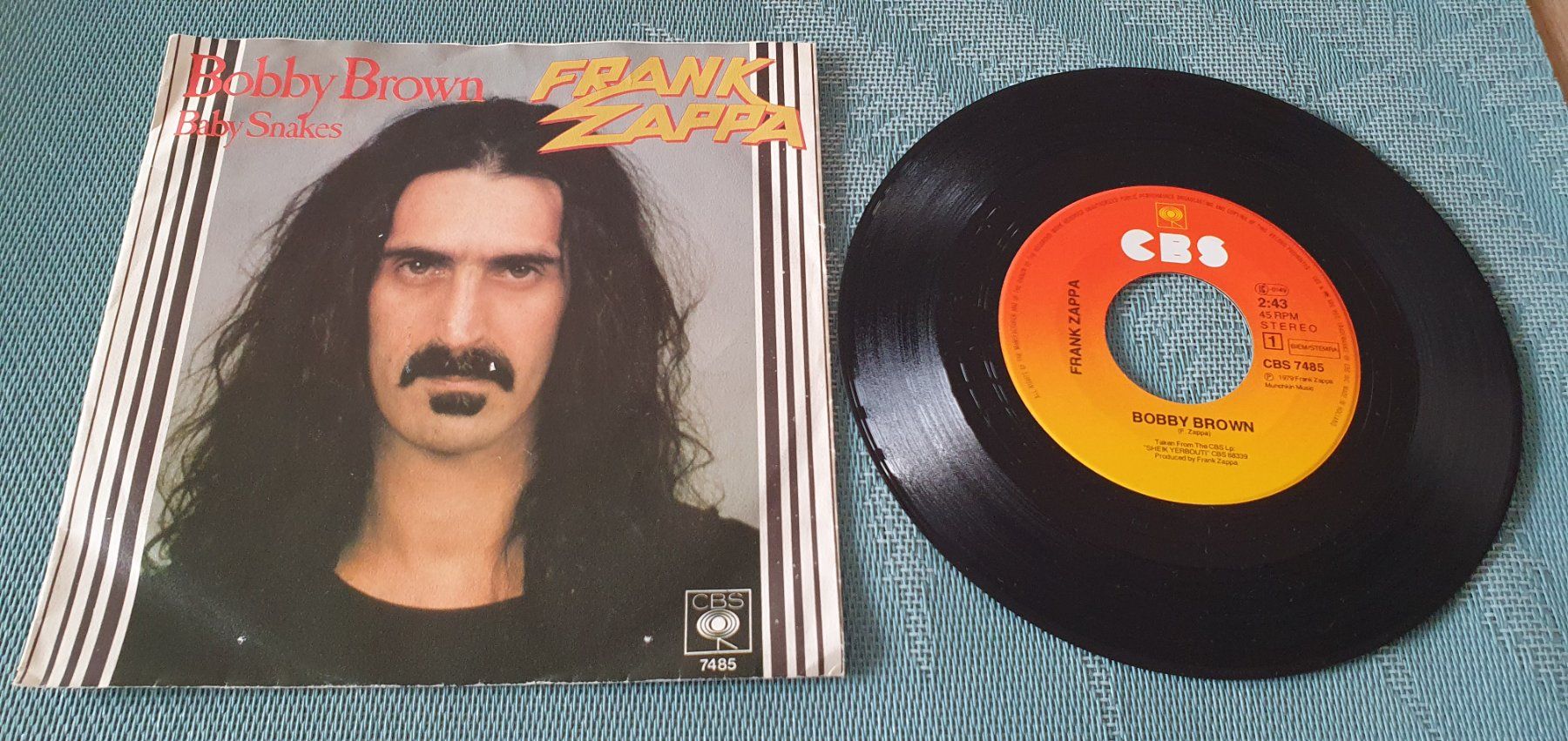 Dischi in vinile: FRANK ZAPPA, Bobby Brown, Single, TOP! – Usato da Kreuzlingen venduto da Cdschlumpf