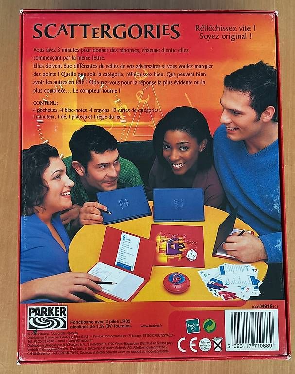 Giochi: scattergories – Usato da Cormondrèche venduto da SwiSSID 1