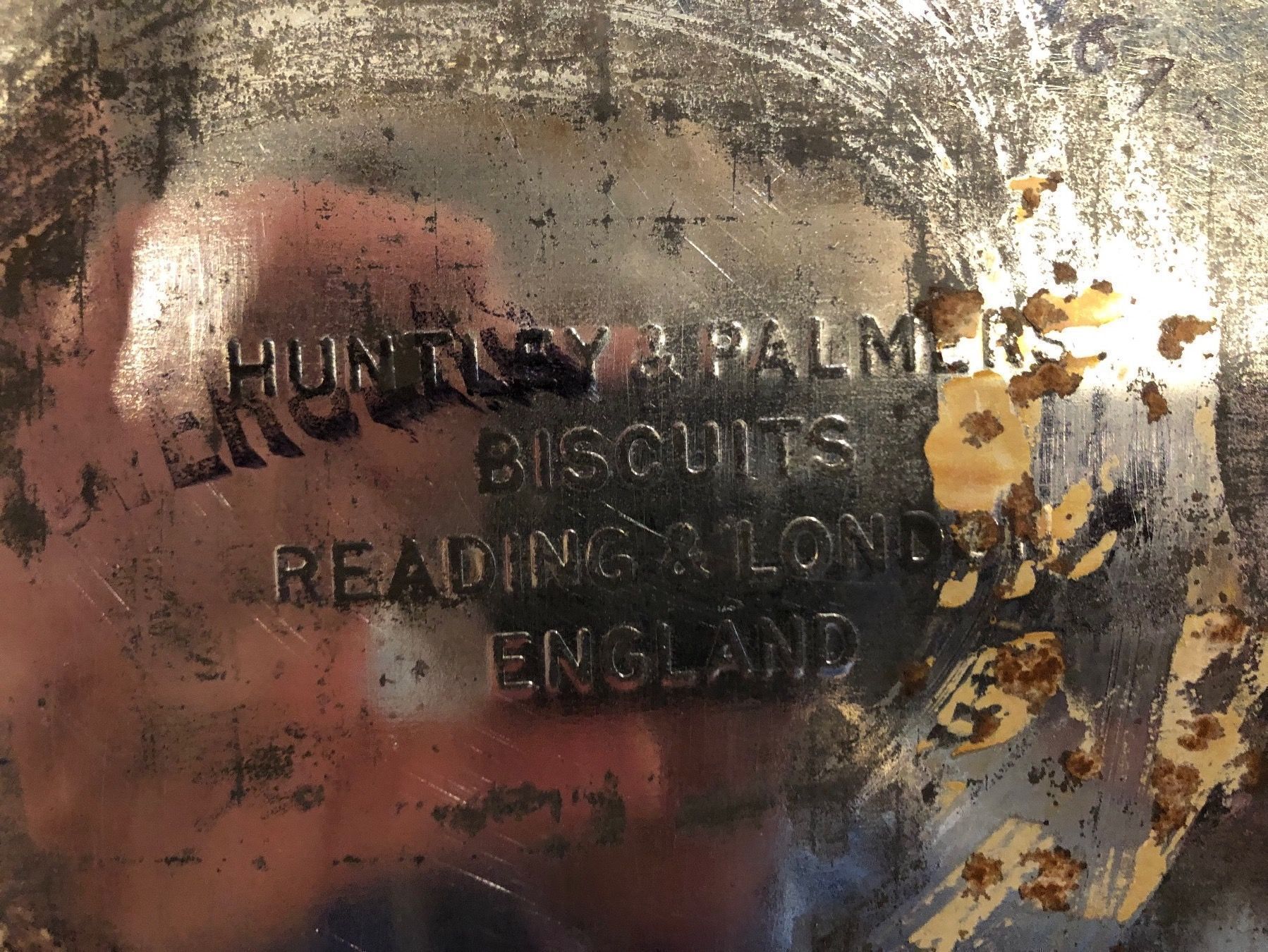 Barattoli: Blechdose aus England mit griechischen Motiven – Usato da Winterthur venduto da mailer57 8