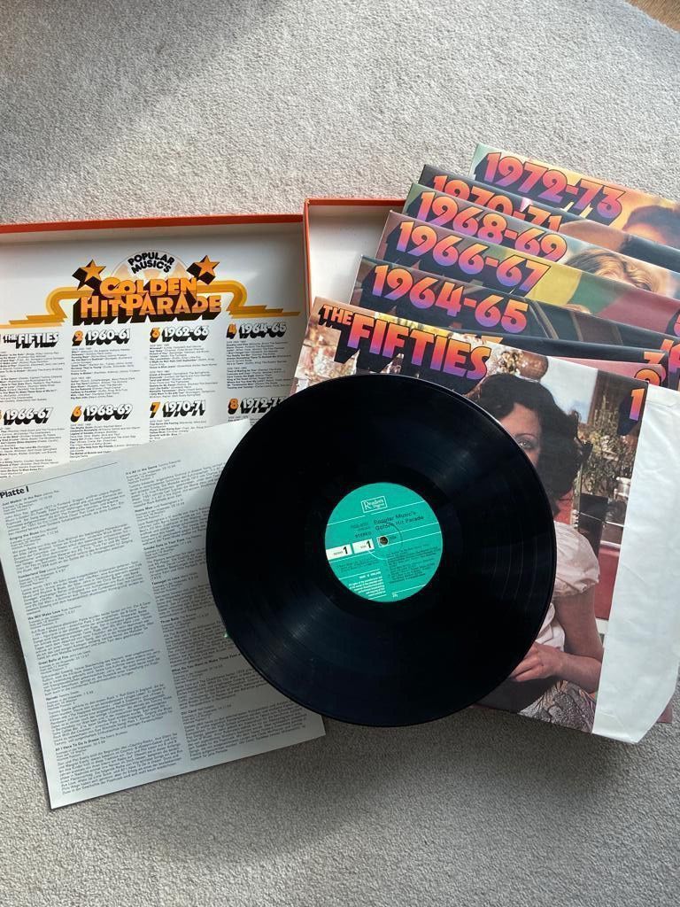 Dischi in vinile: Platten Golden Hitparade – Usato da Worben venduto da Mim 3
