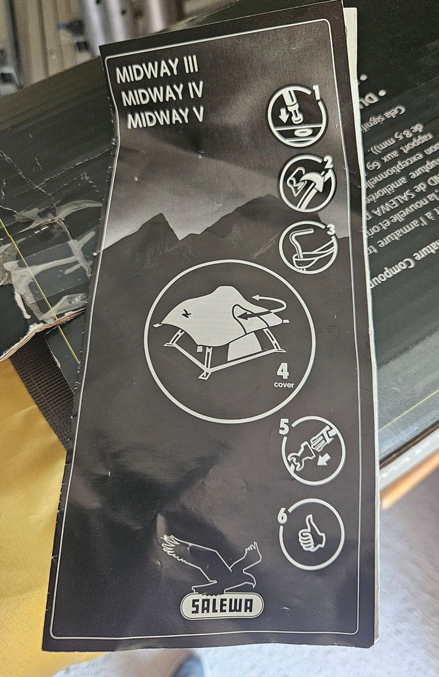 Salewa Tende : 4-5 Personen Zelt Salewa – Usato da Egliswil venduto da nor_fwl6 4