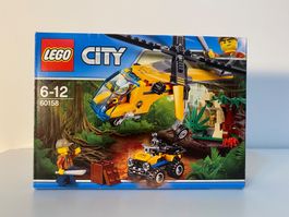 LEGO City 60158 - Dschungel-Frachthubschrauber