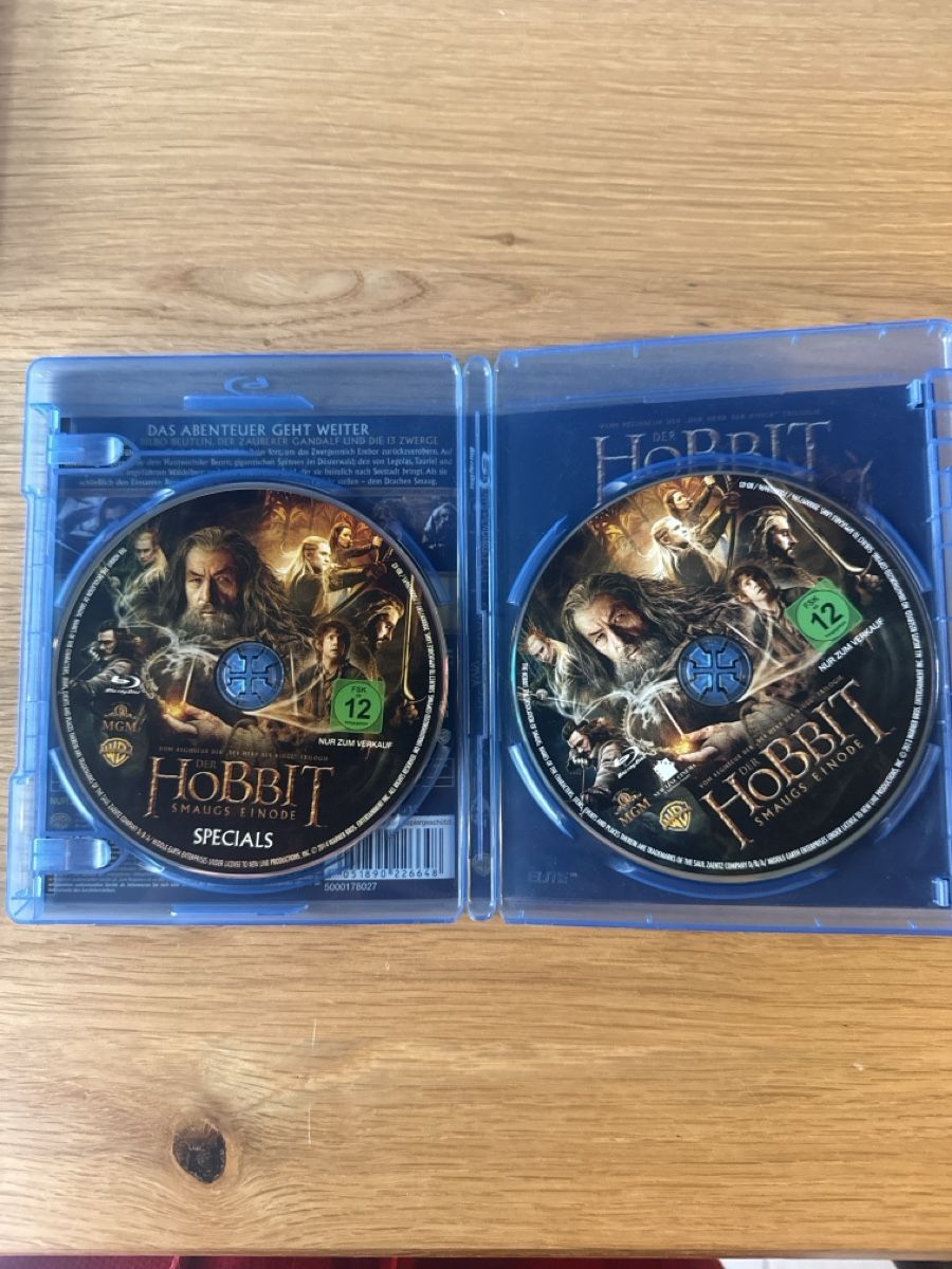 Tutti i DVDs: Der Hobbit Trilogie Blu-ray – Usato da Weinfelden venduto da sco_2jx6 3