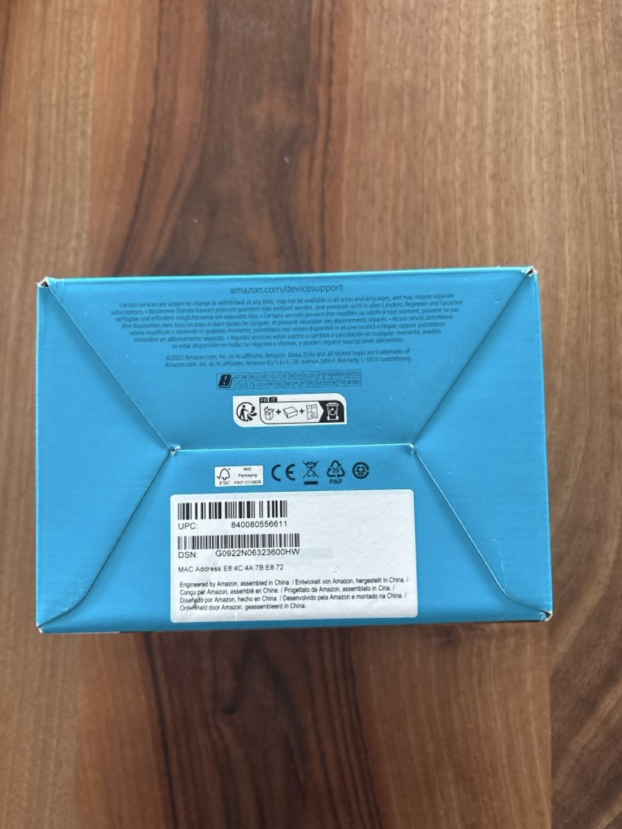 Amazon Lautsprecher: Amazon Echo Dot mit Uhr neu – Neu und originalverpackt aus Brunnen von eli_8ykg 4