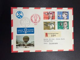 Hochalpen Ballonflug 7.7.77
