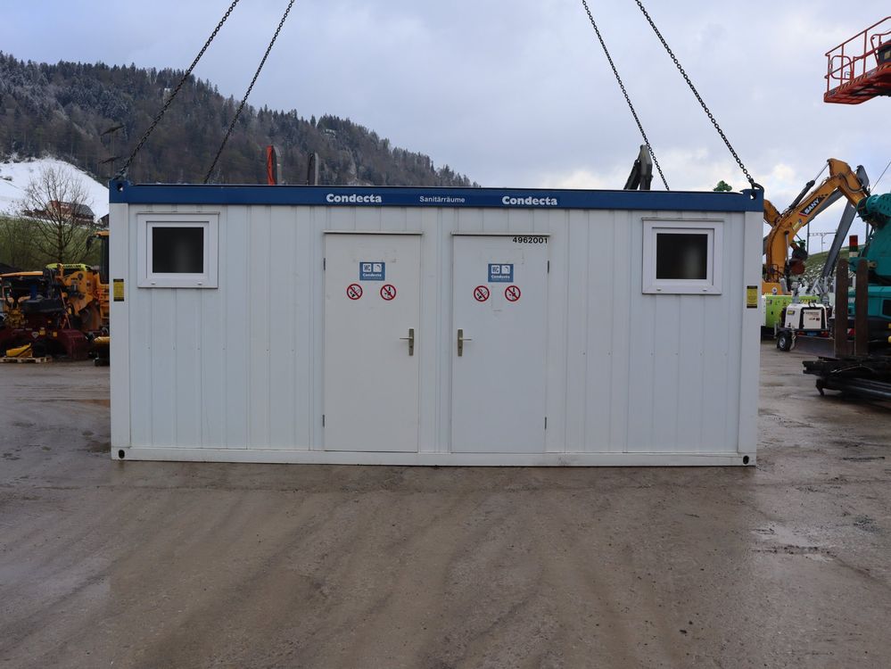 Condecta Toiletten- und Duschcontainer Sanitärcontainer AR (Gebraucht ...