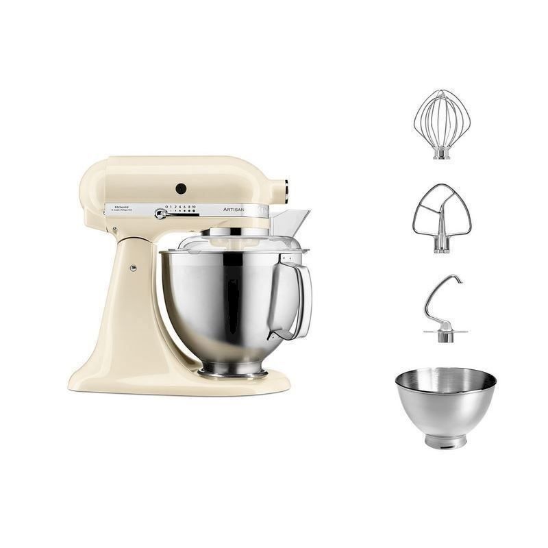 Kitchenaid Elettrodomestici da cucina: KitchenAid Artisan 5KSM185PSEAC crème – Nuovo e nell'imballaggio originale da Bottighofen venduto da zaap 1