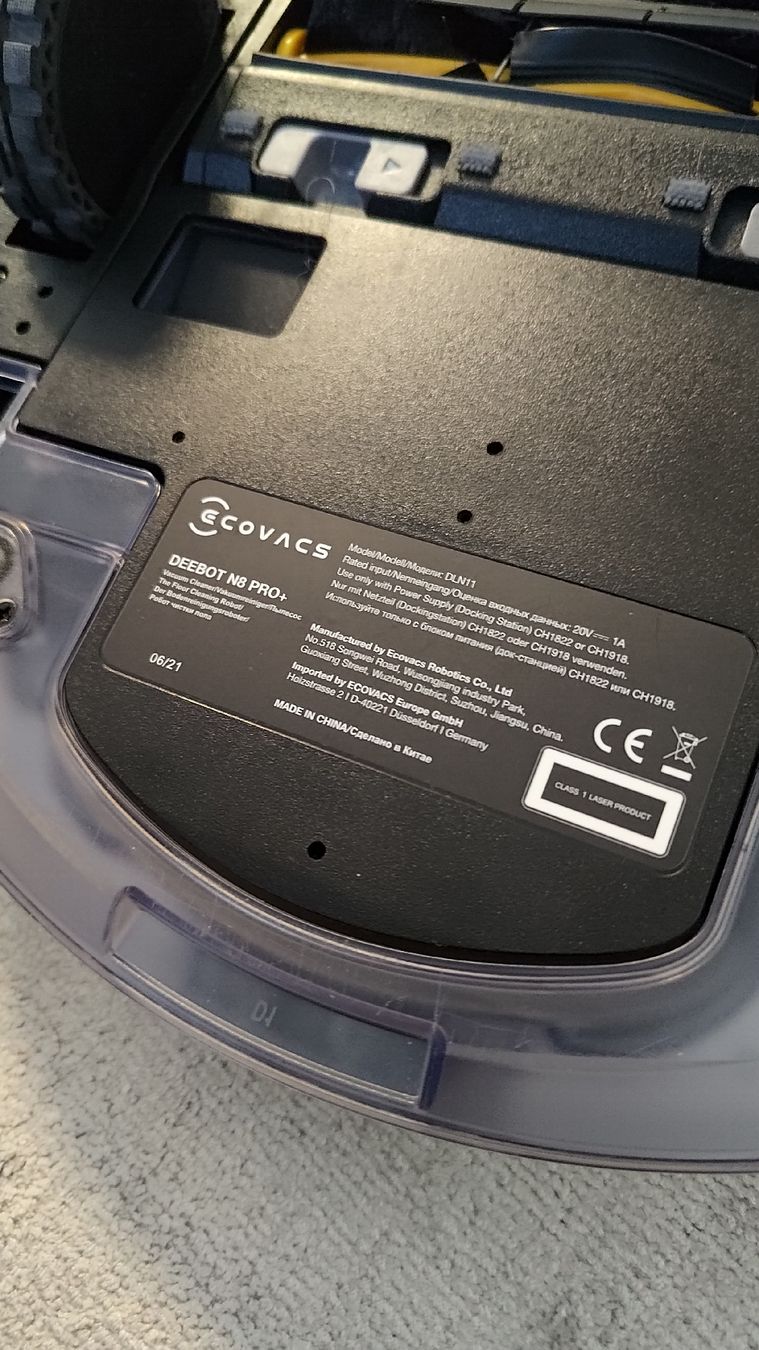 Ecovacs Aspirapolveri & Accessori: Staubsaugerroboter Ecovacs Deebot N8 Pro+ – Usato da Wigoltingen venduto da GurkeAufBrot 5