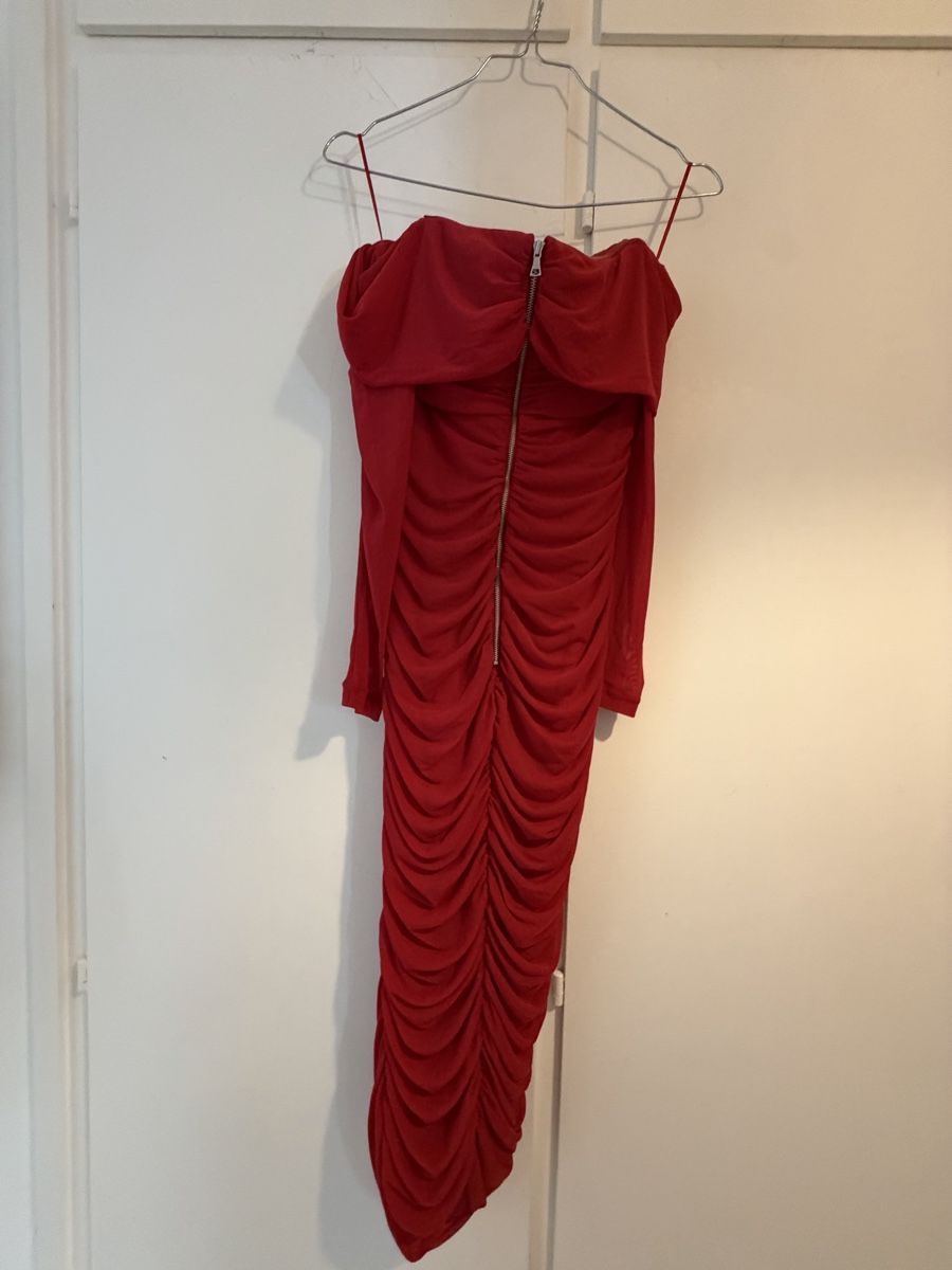 Vestiti: Abito Bardot rosso taglia S usato – Usato da Lugano venduto da can_xdd8 4