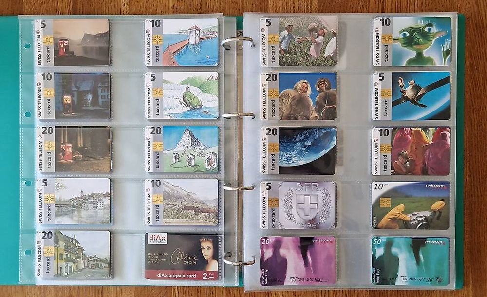 Cartes de téléphone: Taxcard Telefonkarten Sammlung (CH, Europa, Übersee) – D'occasion à Münchenstein par 2ndHand-mit-Freude 1