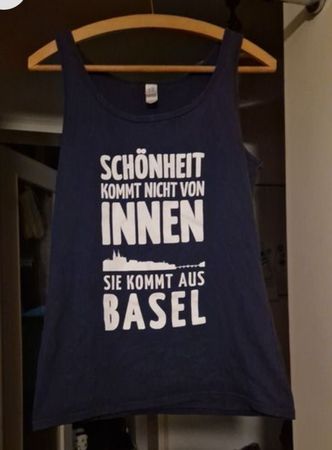 Basel Top Gr. M, "Schönheit", Gildan, Sommer!
