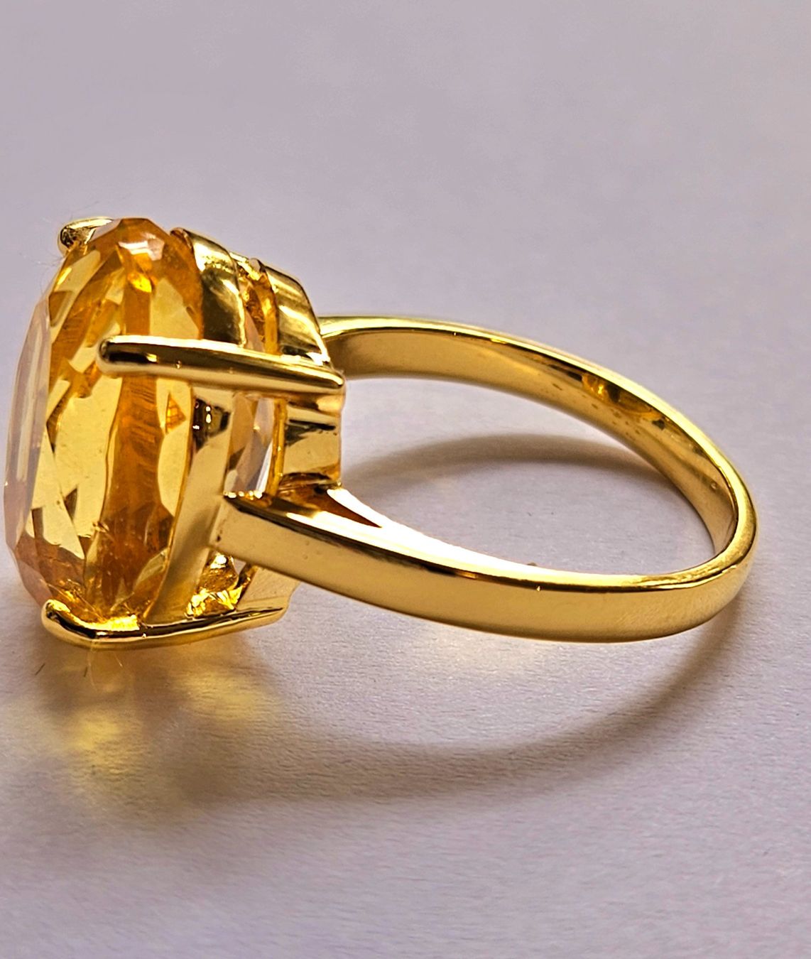 Anelli: Citrin Goldring 22 Karat – Nuovo (secondo la descrizione) da Zürich venduto da Benedikt21 4