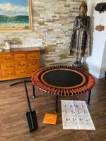 wie neu - Bellicon Trampolin 112 cm, bis 120 kg, opt. Stange