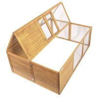 WilTec 60311 Klappbarer Kleintierstall