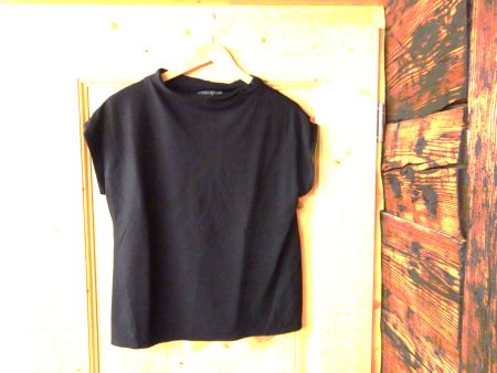 Schwarzes Stretch Shirt von ESPRIT Gr. M - 42633