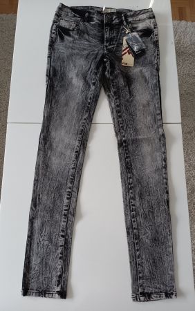Damen Jeans Skinny + Low Waist Gr. 26