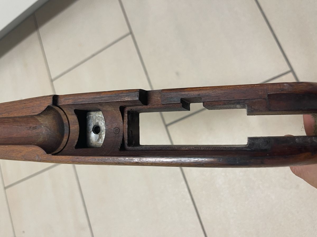 Armée suisse Armes blanches: Schaft Karabiner 31 Defekt – Défectueux à Elsau par isidobrany09 6