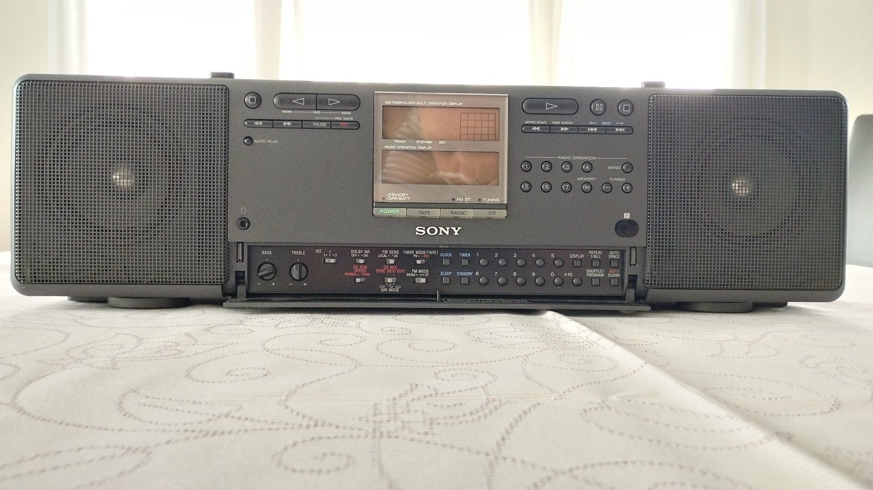 Radio: Sony CD Radio Cassette-Recorder CFD-K10 – Difettoso da Eiken venduto da Koh 1