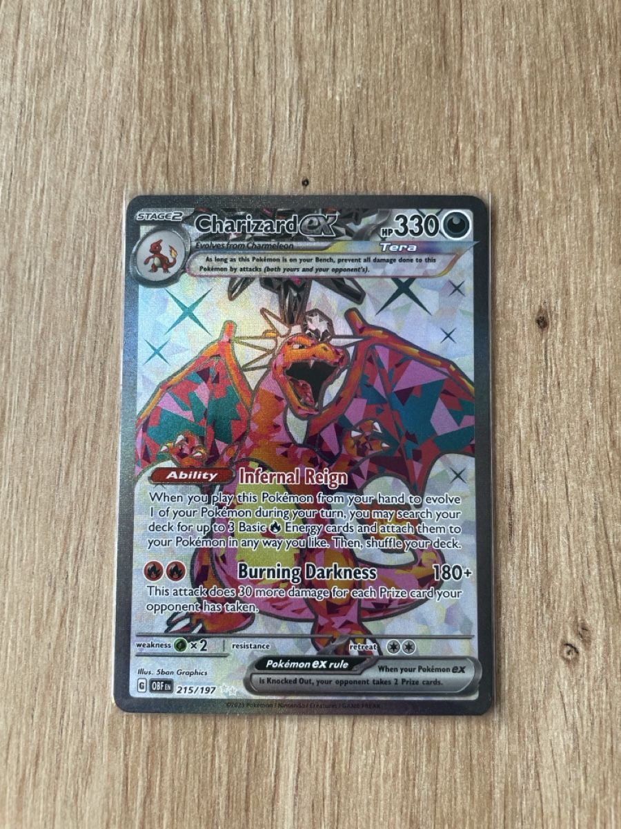 Pokémon Carte collezionabili: Charizard ex, english – Usato da Renens VD venduto da cjneco