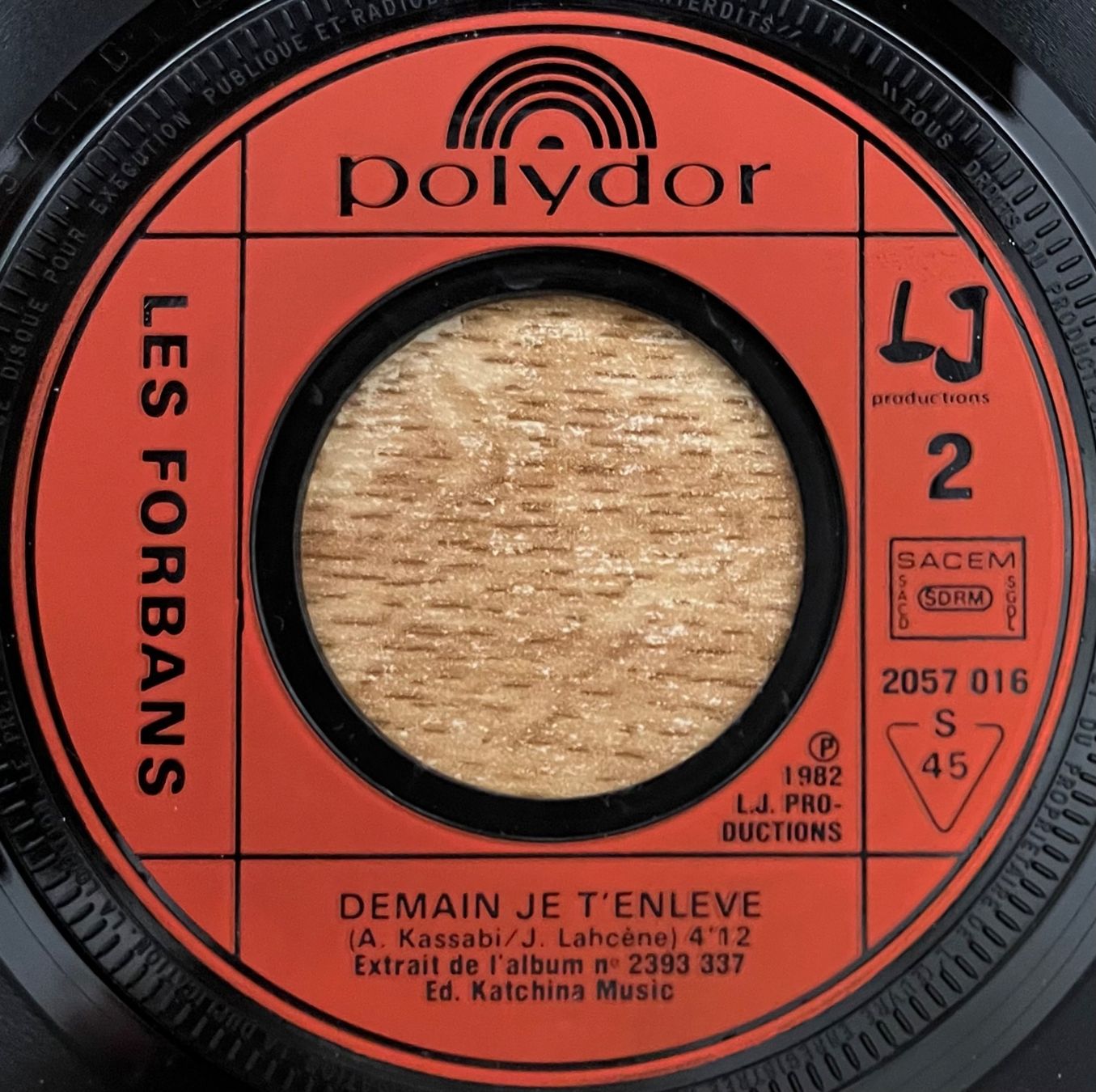 Dischi in vinile: LES FORBANS - CHANTE – Usato da Bussigny venduto da vinyl-pas-cher 3