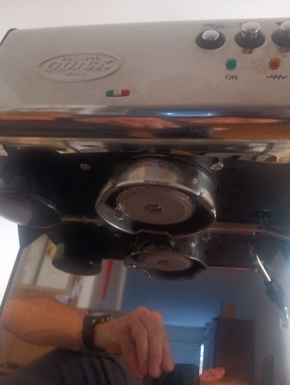 Quick Mill Macchine per caffè & Macchine per espresso: Siebträgermaschine Quick Mill 02820 mit Tamper – Usato da Windisch venduto da xnik3 1
