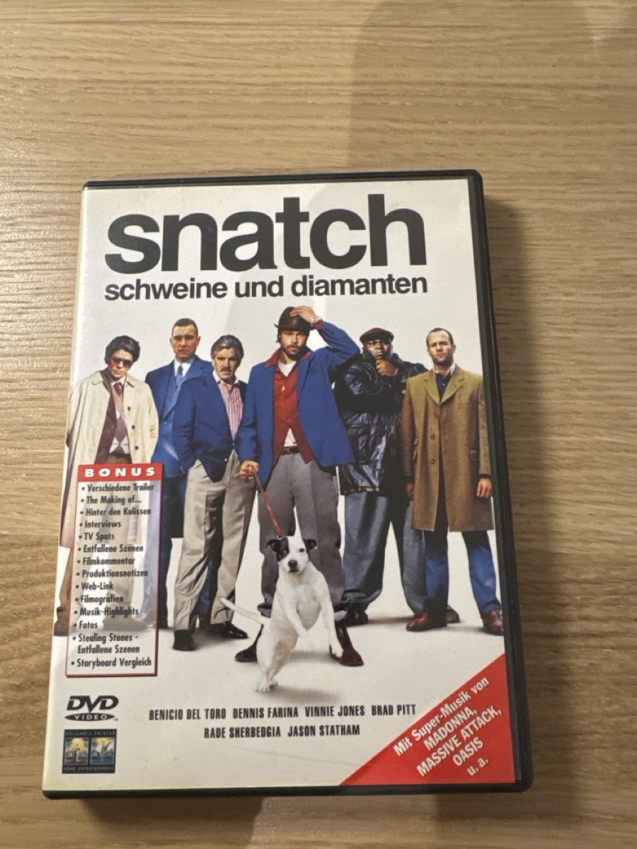 Tutti i DVDs: Snatch - Schweine und Diamanten – Usato da Wettingen venduto da Chuljaa