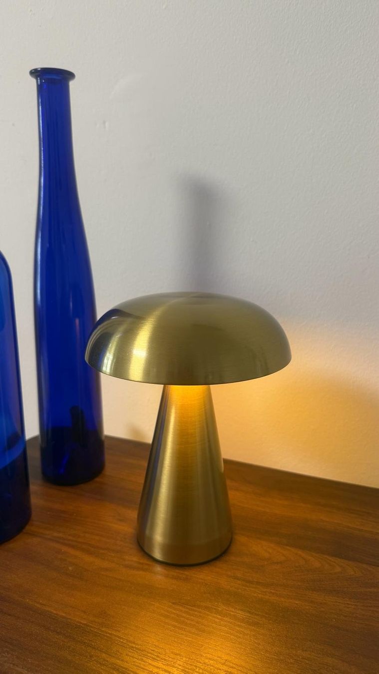 Lampade: Goldene Metall-Lampe mit Touch-Funktion – Nuovo (secondo la descrizione) da Zürich venduto da dus_gln9 1