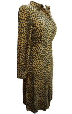 Gr. 38 KING LOUIE Kleid Viskose LEO print sg.Zustand !