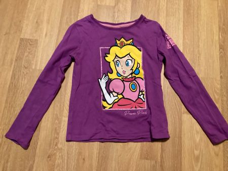 Super Mario Prinzessin Peach Shirt Gr. 128