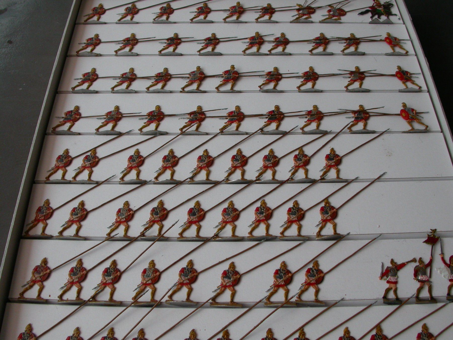 Statuette: Karthager Infanterie Phalanx – Usato da Zürich venduto da Marcel6887