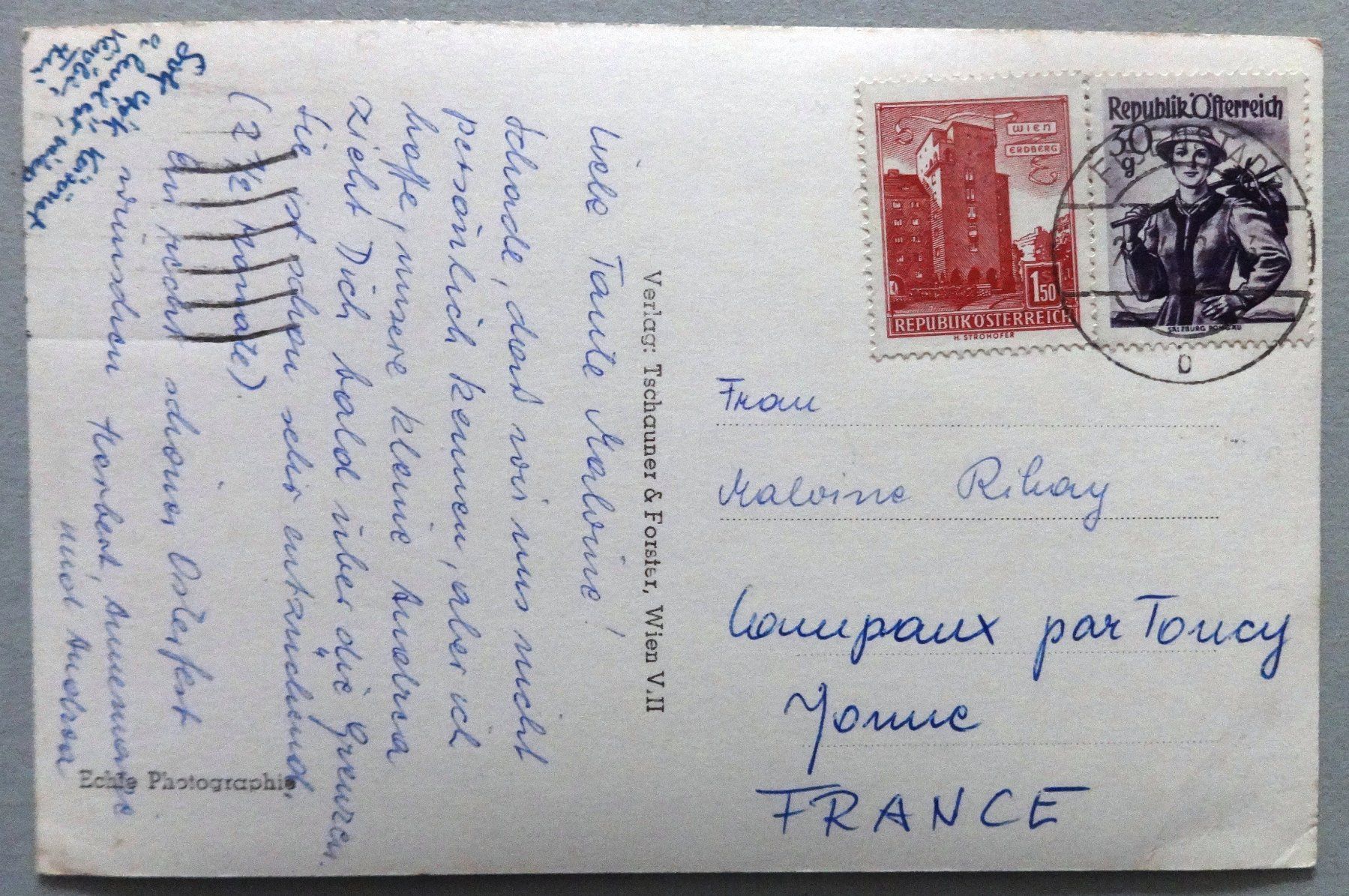 Cartoline postali: Frohe Ostern ! – Usato da Fétigny venduto da Billy2miny 1