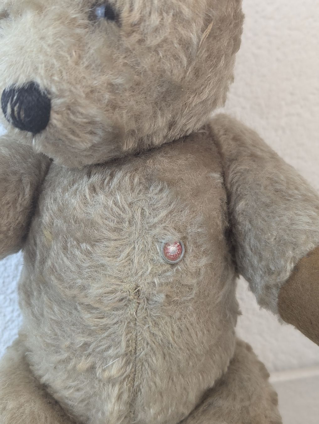 Giocattoli: Vintage MUTZLI Swiss Teddy Bear - Missing Ears – Difettoso da Erlinsbach SO venduto da Meytalien 1