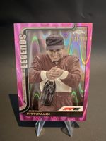 Emerson Fittipaldi Topps Chrome F1 75 Legends Pink 058/250