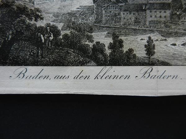 Incisioni: Baden die kleinen Bäder selten – Usato da Risch venduto da Rischli15 2