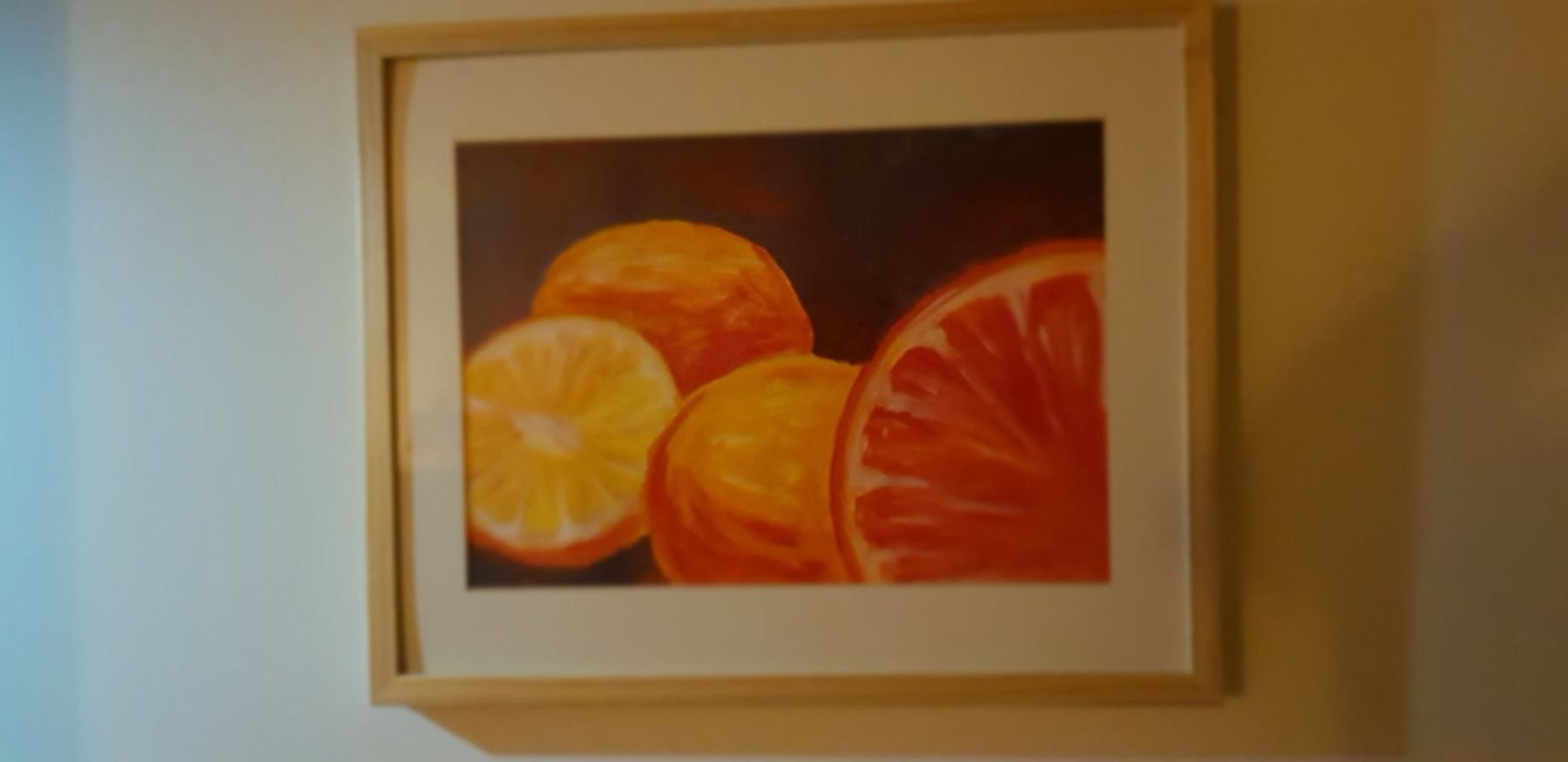 Gemälde: Orangen Expressionismus – Neu (gemäss Beschreibung) aus Goldach von artkramer 2