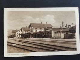 St. Margrethen   Bahnhof   Ansichtskarte  Rheintal  1932