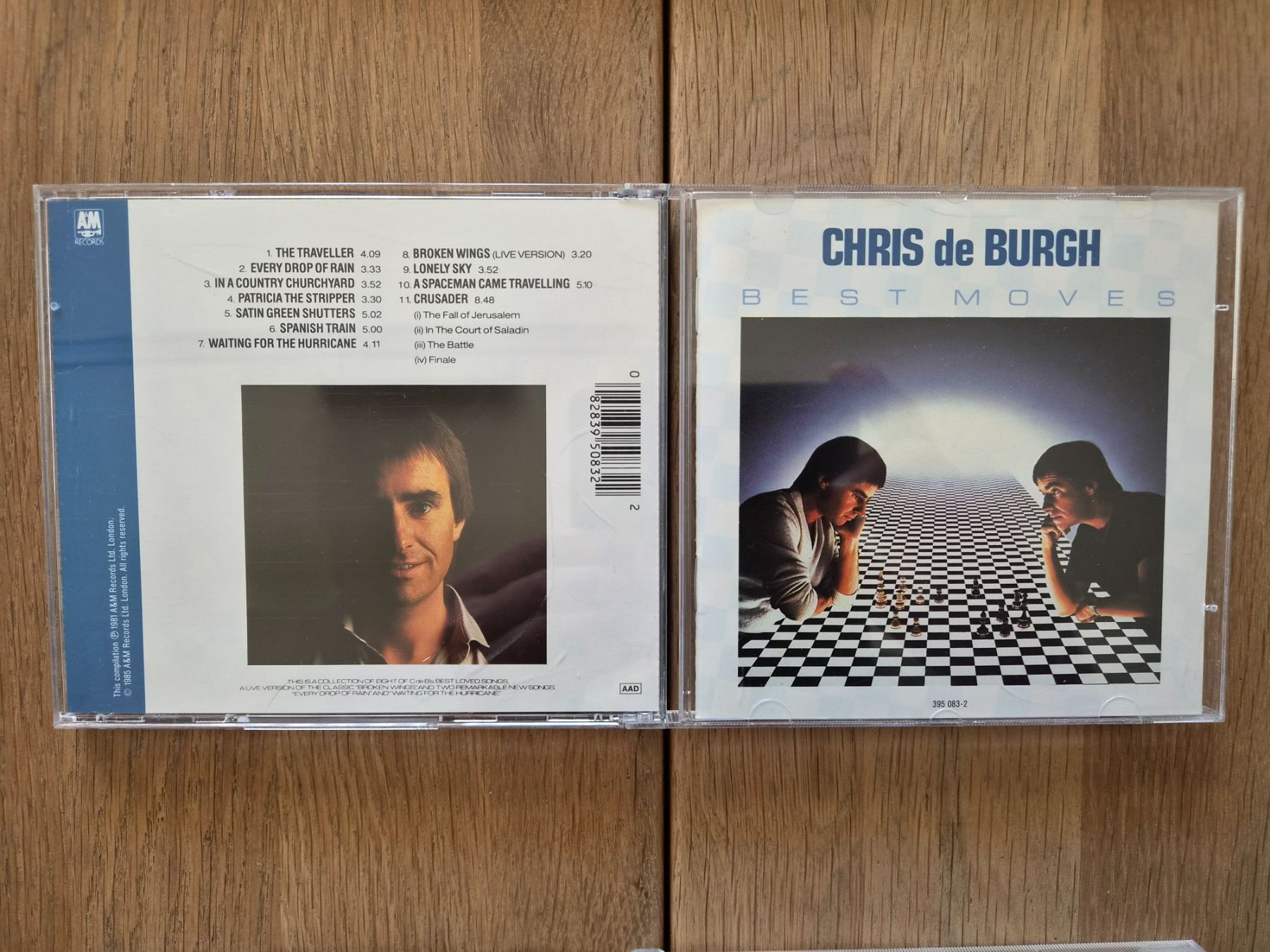 CDs: CD Chris De Burgh - Best Moves, 1995 – Gebraucht aus Nebikon von Harley-Davidson01