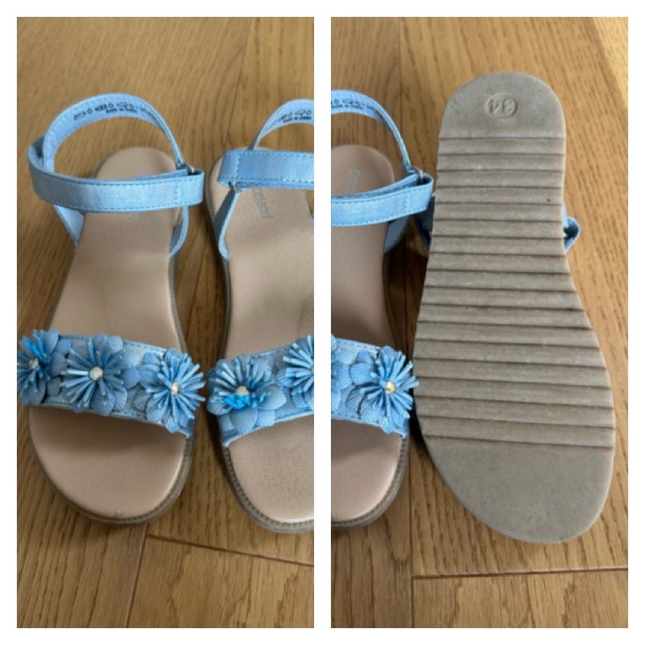 Scarpe per ragazze: Sandalen für Mädchen, Gr.  34 – Nuovo (secondo la descrizione) da Koppigen venduto da BaBoKo 2