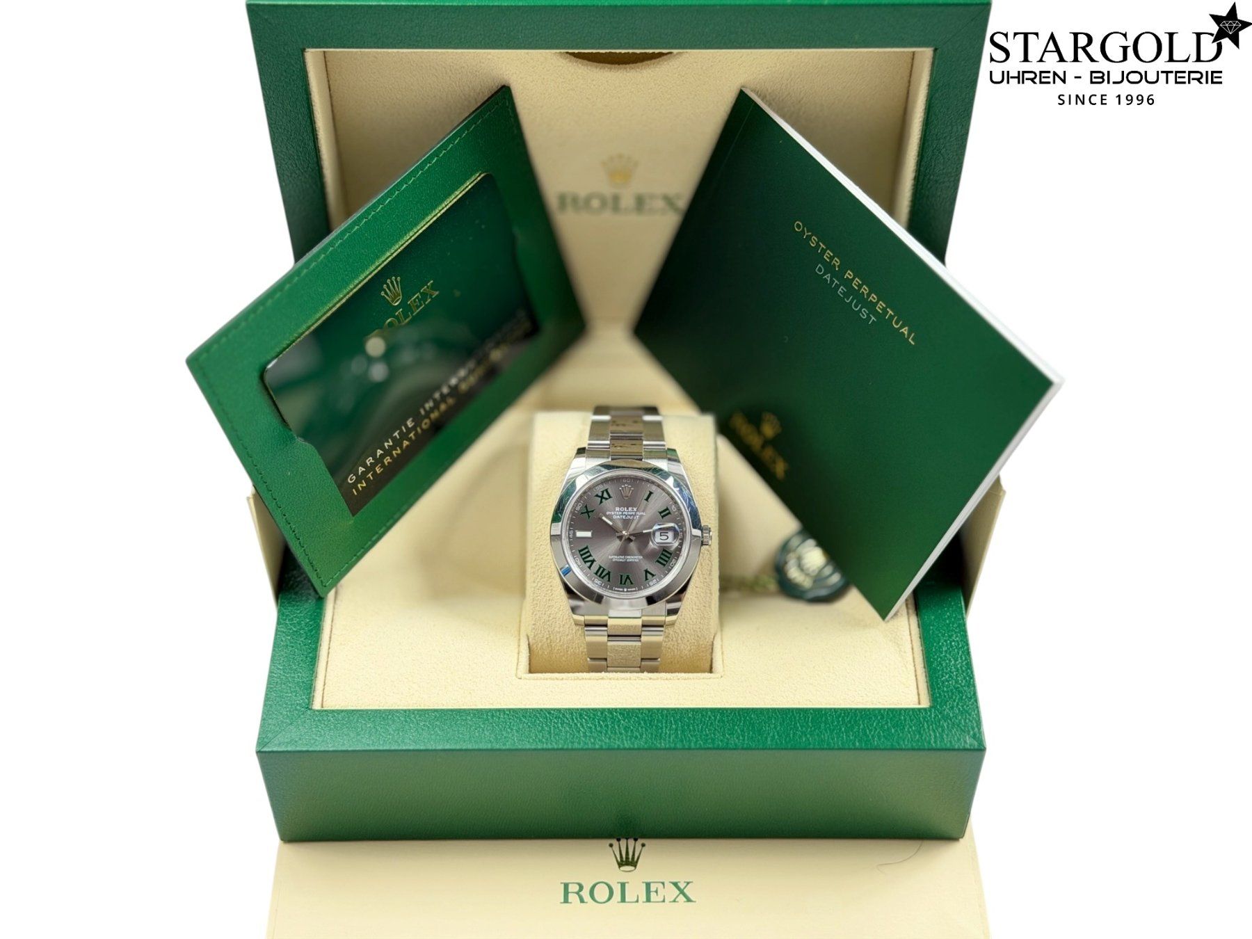 Rolex Montres: Rolex Datejust Wimbledon 41 - 126300 – D'occasion à Zürich par Stargold-Uhren 1